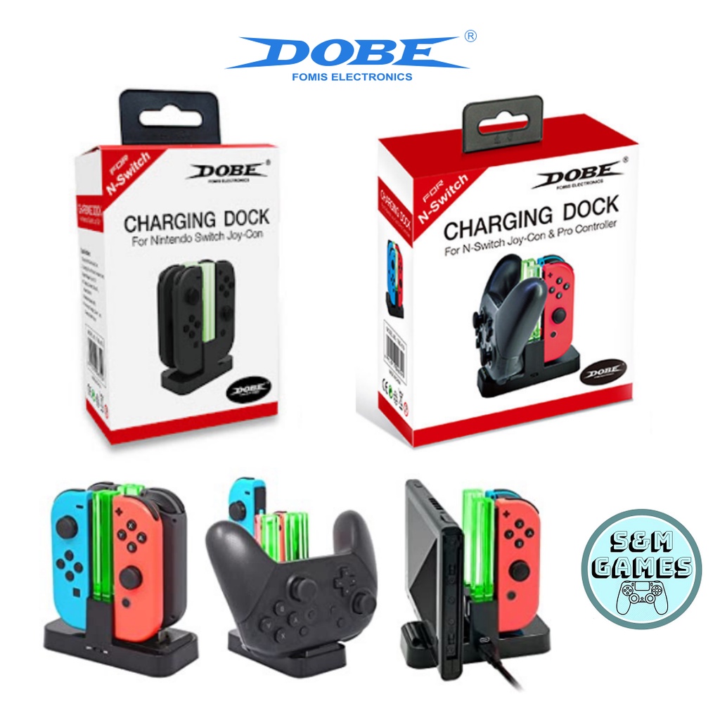 ราคาและรีวิวส่งไว ที่ชาร์จจอยเกม Nintendo Switch joy con DOBE Charging Dock For แท่นชาร์จจอย ที่ชาร์จจอย Nintendo Switch JoyCon