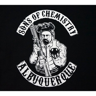 เสื้อยืดคอกลม Sons of Anarchy X Breaking Bad ป้าย JERZEES