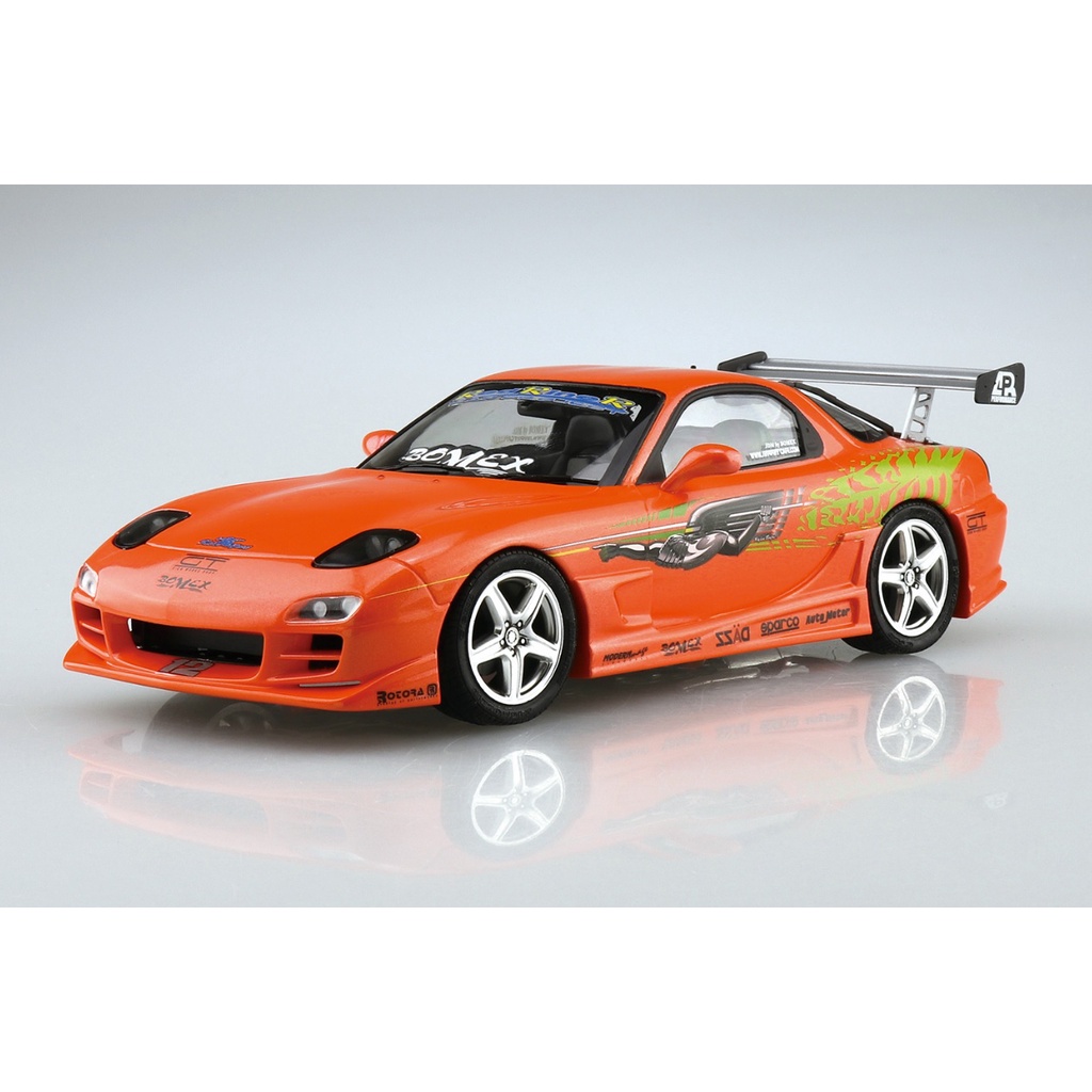 aoshima-tc74-1-24-bomex-fd3s-rx-7-99-mazda-โมเดลรถยนต์-model-dreamcraft