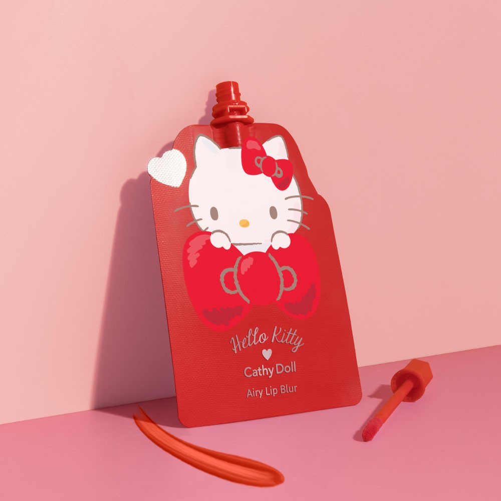 ภาพสินค้าถูก : ของใหม่ : ส่งไว  ลิปคิตตี้ Cathy Doll  AIRY LIP BLUR HELLO KITTY ลิปจิ้มจุ่ม ลิปซอง จากร้าน pensukcosmetics บน Shopee ภาพที่ 1