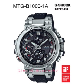 G-SHOCK นาฬิกาข้อมือ PREMIUM รุ่น MTG-B1000-1ADR สีดำ ของแท้ประกันศูนย์1ปี