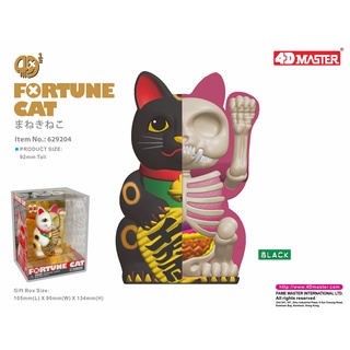 (พร้อมส่ง) 4D Master - Fortune Cat Anatomy (Black)