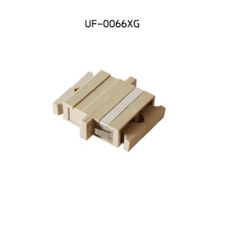 Link UF-0066XG - SC Duplex Adapter/XG, PB Sleeve