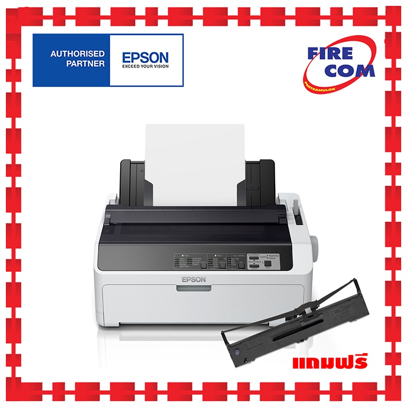 เครื่องพิมพ์ดอตแมทริกซ์-printer-epson-lq-590ii-dot-matrix-24pin-สามารถออกใบกำกับภาษีได้