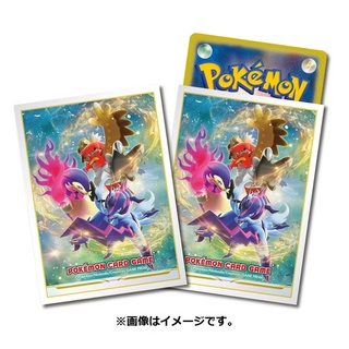 [Pokemon Center Japan] Sleeves (Japan) ซองใส่การ์ด Jade Juniper Jade Typhlosion Jade Samurott ของแท้