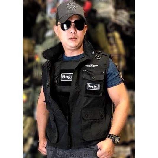 เสื้อกั๊กนักข่าว-ยุทธวิธี-ตัวนอก-tactical-vest-แบรนด์-bogie1