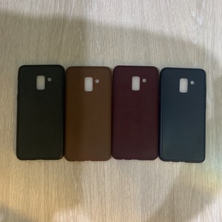 สินค้า !!!พร้อมส่ง!!! Samsung Case หนังเทียม บาง งานสวย J4(2018) J5prime A8(2018)