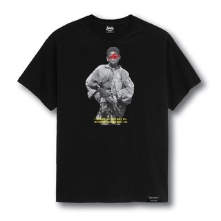 🔥 . SALE 🔥 ® เสื้อยืด Oversize รุ่น War &amp; War สีดำ ( ลิขสิทธิ์แท้ ) เสื้อตัวใหญ่ ชาย แขนสั้น M L OS