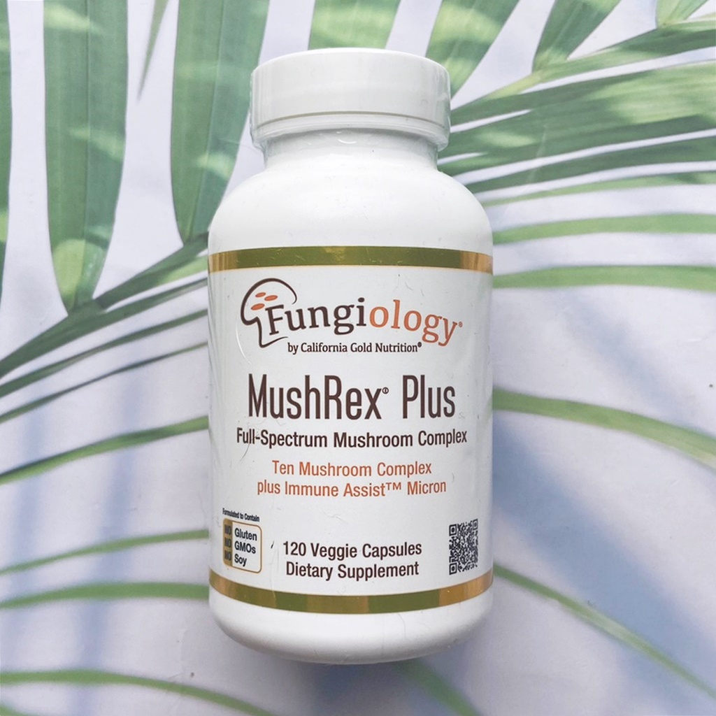 สารสกัดจากเห็ด 10 ชนิด MushRex Plus Full-Spectrum Mushroom Complex ...