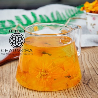 ชาดอกโกล์เด้นควีน (Golden Queen Flower Tea) มีวิตามินซีสูง อาการไอ หวัด มีประโยชน์มากสำหรับผู้ที่ใช้เสียง ฌามชา ชาดอกไม้