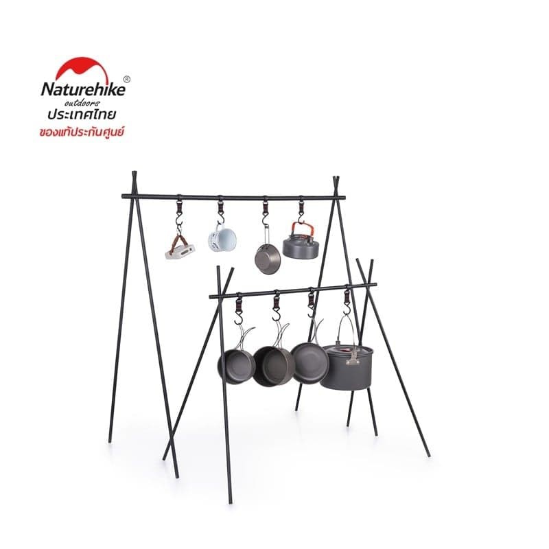naturehike-ขาตั้งสำหรับแขวนอุปกรณ์-camping-triangle-hanging-rack-สินค้ารับประกัน-naturehike-thailand