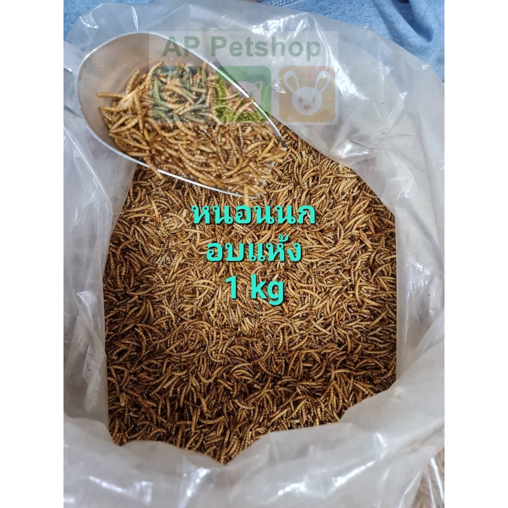 dried-mealworms-1kg-หนอนนก-หนอนอบแห้ง-1กิโลกรัม