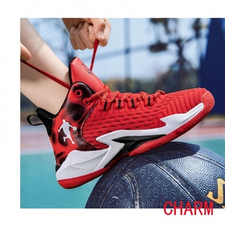 [High Quality] รองเท้ากีฬา รองเท้าบาสเก็ตบอล ผ้าตาข่าย ระบายอากาศ กันลื่น ขนาดใหญ่ 2nd Generation สําหรับเด็กนักเรียนประถม