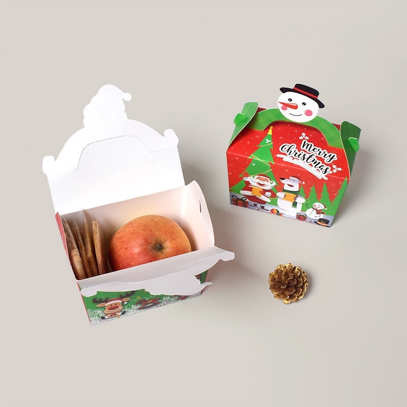 ch001-กล่องใส่ขนมคริสมาสต์-กล่องของขวัญ-1ชุด-6ใบ