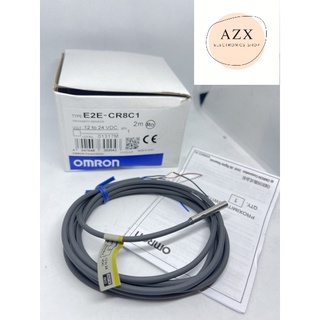 ถูกสุด!! เซ็นเซอร์E2E-CR8C1 Proximity Switch,sensor NPN-NO ไม่มีเกลียว 4มิล สต็อกในไทย สามารถออกบิลได้ค่ะ