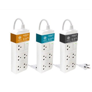 Anitech ปลั๊กไฟ H605 สายไฟยาว 3 เมตร TIS STANDARD POWER STRIP