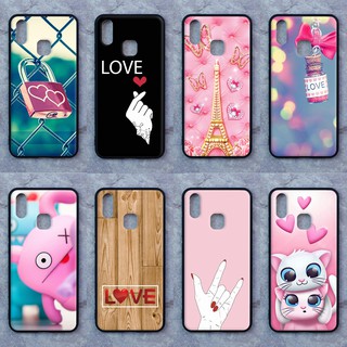 เคส Vivo Y91 / Y91i / Y93 / Y95 ใช้เคสเดียวกัน ลายอินเลิฟ ขอบนิ่มหลังแข็ง เคส ถือ เคส Caseเคส TPU ขอบนิ่มหลังแข็ง ไม่ขูด