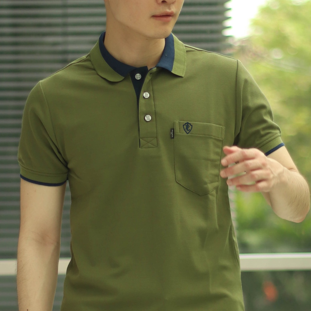 ภาพหน้าปกสินค้าPOLOLAND (รุ่น BestSeller มาเติมสต้อกแล้วจ้า ) เสื้อโปโลชายทรงตรง รุ่นคลาสิกIIl - สีเขียวมะกอก (+3 สี) ใส่เที่ยวใส่ทำงาน จากร้าน pololand บน Shopee