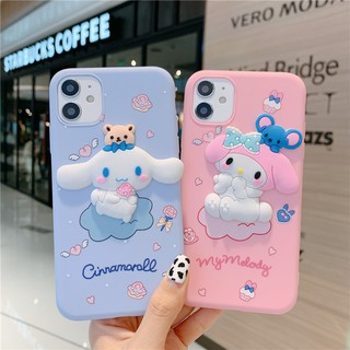 เคสโทรศัพท์ Tpu แบบนิ่มลายการ์ตูน Melody Cinnamon สําหรับ Samsung Galaxy A71 A51 A31 A21 A21S A11 A10 A20 A30 A30S A50 A50S A70 A01 Core S10 Note 10 Plus