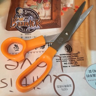 08ST2104 กรรไกร กรรไกรตัดผ้า คนป่า Scissors Size ขนาด 9 นิ้ว