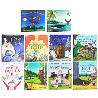 หนังสือชุด Julia Donaldson 10 เล่ม **งานแท้ มีกระเป๋า picture book นิทานเด็กภาษาอังกฤษ