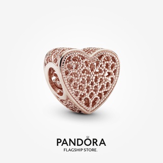 Pandora จี้ลูกปัด รูปหัวใจ สําหรับของขวัญวันเกิดผู้หญิง p825