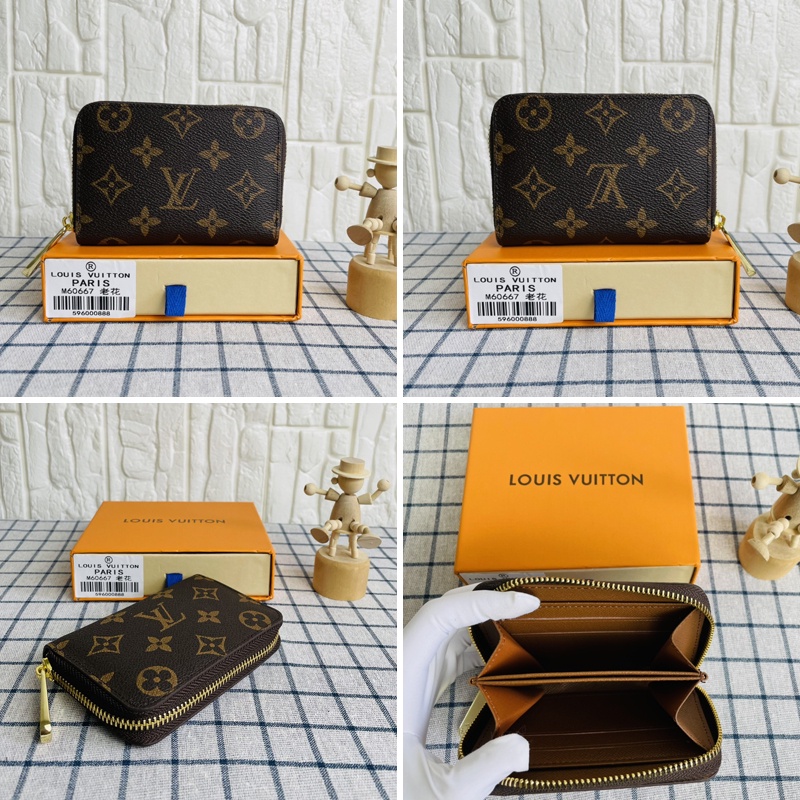 ภาพสินค้ากระเป๋าสตางค์ Louis Vuitton M60067 กระเป๋าสตางค์ LV กระเป๋าสตางค์ผู้หญิงกระเป๋าสตางค์ใบสั้น จากร้าน vlxyotzky0 บน Shopee ภาพที่ 5