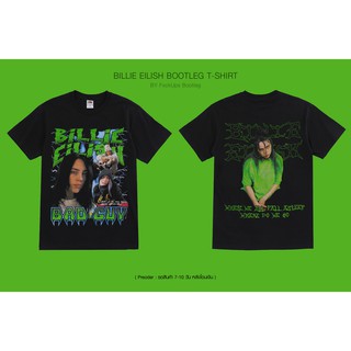 เสื้อยืด Billie Eilish Bootleg​ T-shirtS-5XL