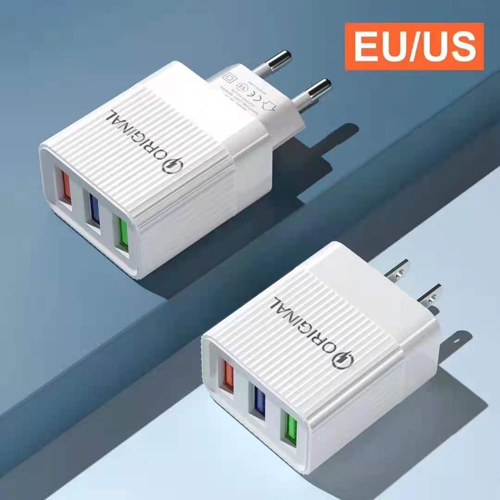 ภาพสินค้าหัวชาร์จ ที่ชาร์จมือถือ 2USB 3USB 5USB port ชาร์จเร็ว Quick Charge Adapter USB ชาร์จไฟ ที่ชาร์จ USB ART จากร้าน unicom_it บน Shopee ภาพที่ 2