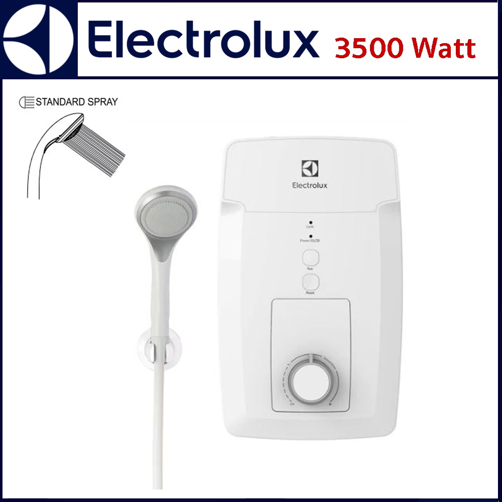 Electrolux เครื่องทำน้ำอุ่น รุ่น EWE351GX-DWX 3500 วัตต์ | Shopee Thailand