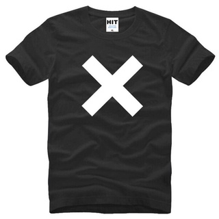 เสื้อยืดผ้าฝ้ายพิมพ์ลาย เสื้อยืดแขนสั้น พิมพ์ลายวงร็อค The XX แฟชั่นฤดูร้อน สําหรับผู้ชาย