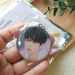 BTS THE BEST : Photo Keyring SG Purple Ver. ✅[พร้อมส่ง]