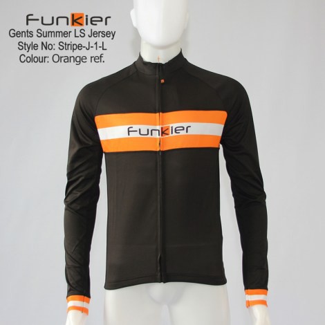 เสื้อจักรยานแขนยาวผู้ชาย-stripe-j-1-l-สีส้ม