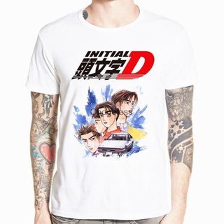 ใหม่ เสื้อยืด พิมพ์ลายอนิเมะ Initial D Lelccl38Diehmi79 สไตล์ญี่ปุ่น สําหรับผู้ชาย