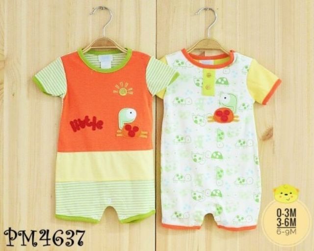 บอดี้สูท-มี-size-0-3m-3-6m-6-9m-ทั้งหมด-2-ชุด