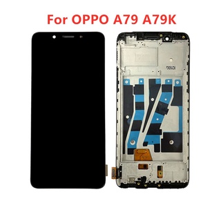 ชุดประกอบหน้าจอสัมผัส LCD สําหรับ OPPO A79 A79K