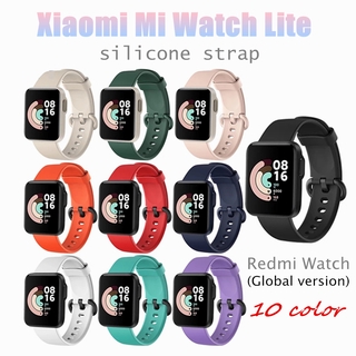 ภาพขนาดย่อของสินค้าXiaomi Mi Watch Lite/Redmi Watch 2 Lite เปลี่ยนสายสำหรับ Mi Smart Watch Strap สำหรับ Xiaomi Redmi Watch Global Version สายนาฬิกาอัจฉริยะ