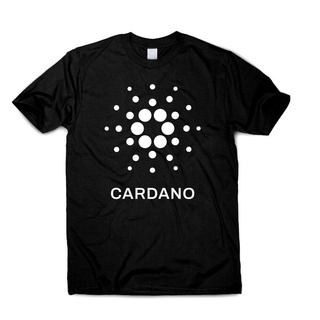 Cardano Ada Cryptocurrency Crypto Miner Ng เสื้อยืดลําลอง แขนสั้น คอกลม ทรงหลวม พิมพ์ลาย สไตล์เกาหลี สําหรับผู้ชาย ผู้หญ