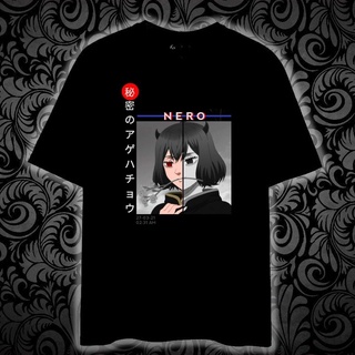 NERO BLACK CLOVER Printed t shirt unisex 100% cotton