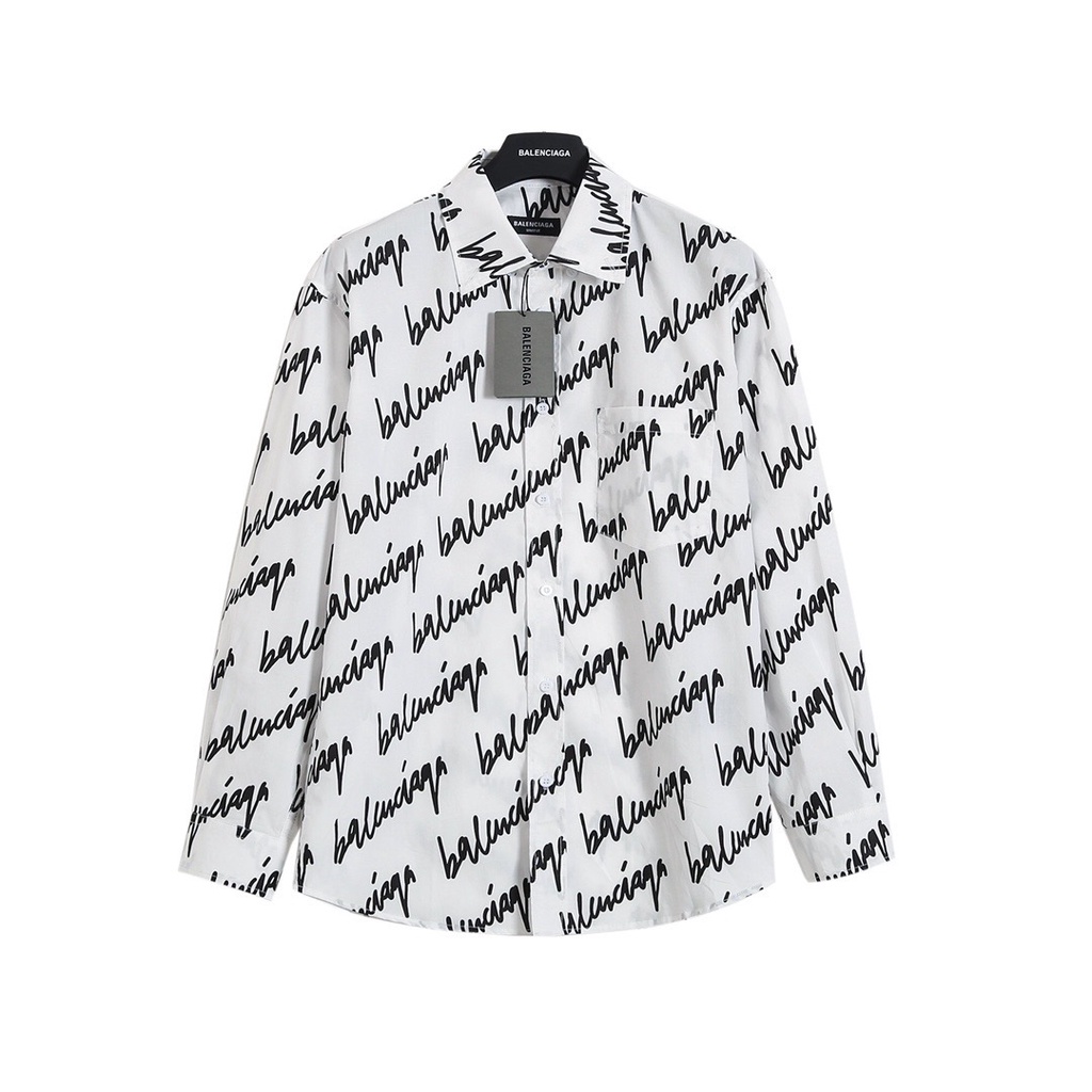 เสื้อเชิ๊ต BALENCIAGA มาใหม่ สวยโหด ใครไม่มีพลาด[Limited เสื้อเชิ๊ต BALENCIAGA มาใหม่ สวยโหด ใครไม่มีพลาด[Limited