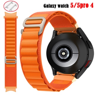 สายนาฬิกาข้อมือไนล่อน แนวสปอร์ต คลาสสิก สําหรับ Samsung Galaxy Watch 5 5 Pro 40 มม. 44 มม. 45 มม. Galaxy Watch 4 4 46 มม. 42 มม.