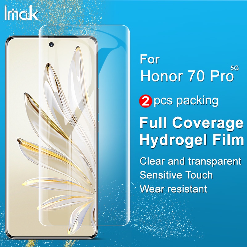 imak-honor-70-pro-plus-5g-ฟิล์มกันรอยหน้าจอ-แบบเต็ม-นิ่ม-ใส-ด้านหน้า-หลัง-ฟิล์มไฮโดรเจล