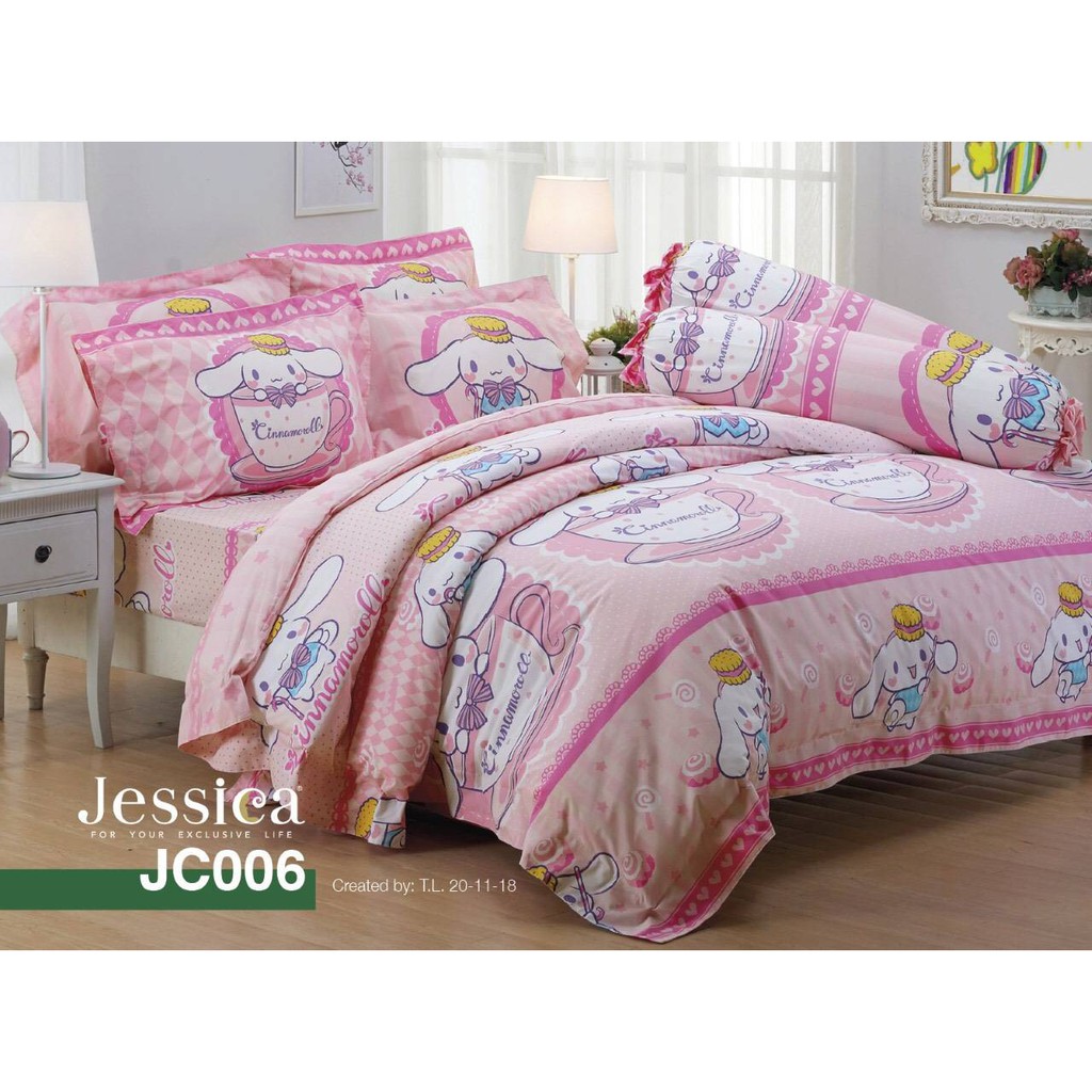 jc006-ผ้าปูที่นอน-ลายการ์ตูน-jessica