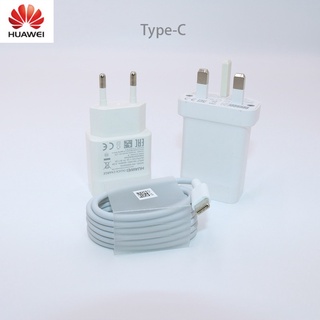 อะแดปเตอร์ชาร์จเร็ว USB Type-c 2.0 สําหรับ Huawei 9V2A EU UK nova3 3i 4 honor 9 8x p7 lite mate 7 22.5w