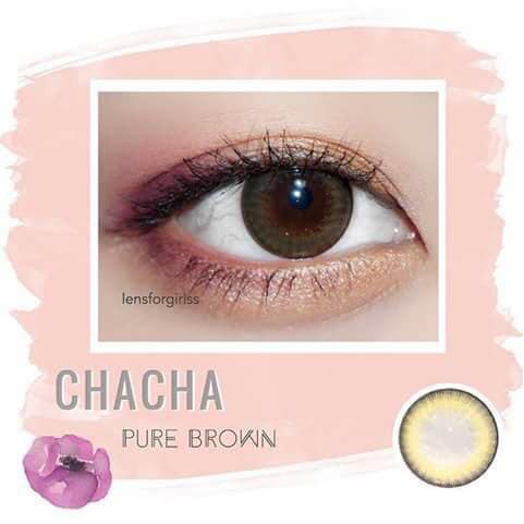 คอนแทคเลนส์-chacha-brown-gray-lovelyplus-ขนาดมินิ