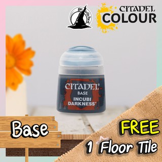 (Base) INCUBI DARKNESS : Citadel Paint แถมฟรี 1 Floor Tile