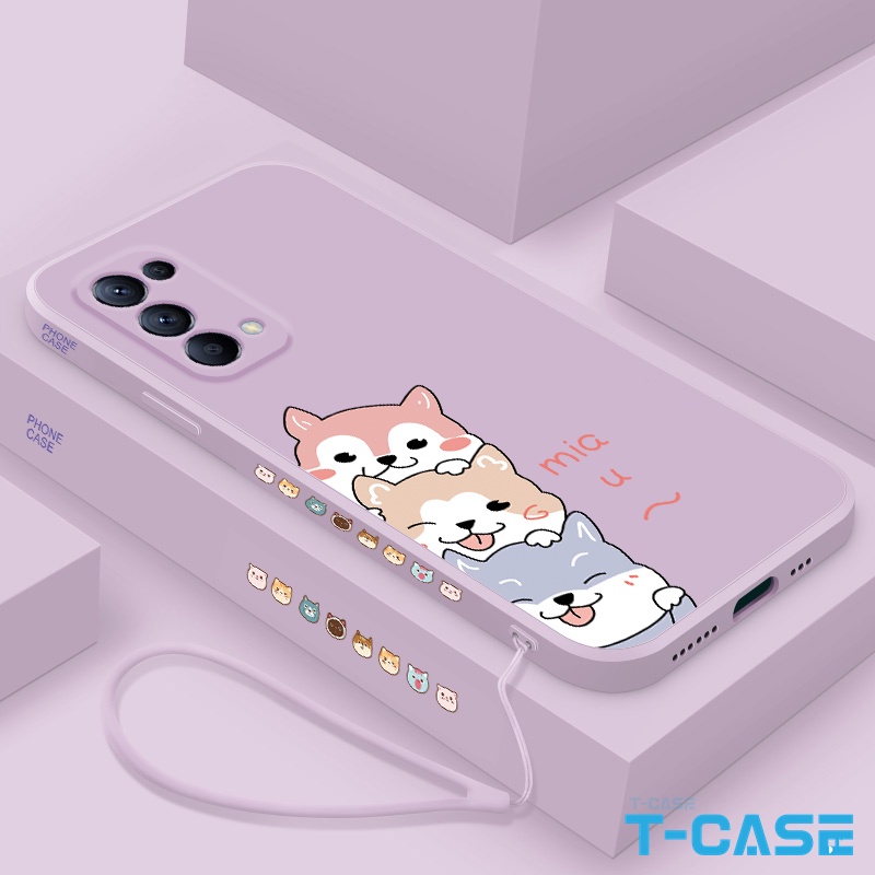 เคส-oppo-reno-5-reno-5-pro-reno-4-a94-a93-silicone-soft-case-lovely-dog-case-tgg