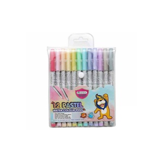 [4.15 Apr. ซื้อครบ199.- และ 299.- รับของแถมฟรีตามช่วงเวลา ของแถมต้องขึ้นในคำสั่งซื้อเท่านั้น!] Master Art ปากกา ปากกาเมจิก สีพาสเทล 12 สี