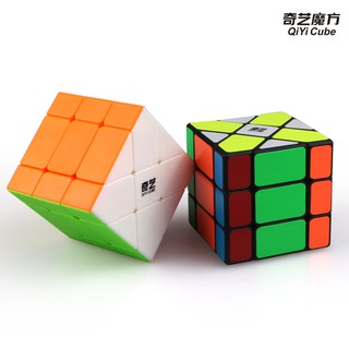 ภาพหน้าปกสินค้าQiyi Fisher Cube Puzzle 3x3 Strange-shape 3x3x3 Magic Cube For Children ลูกบาศก์ของรูบิคของเล่นเพื่อการศึกษา ที่เกี่ยวข้อง