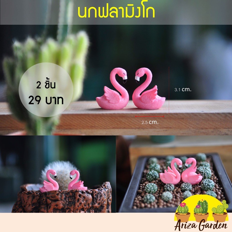 ตุ๊กตาแต่งสวน-ตุ๊กตาจิ๋วแต่งสวน-ฟลามิงโก้-2-ชิ้น